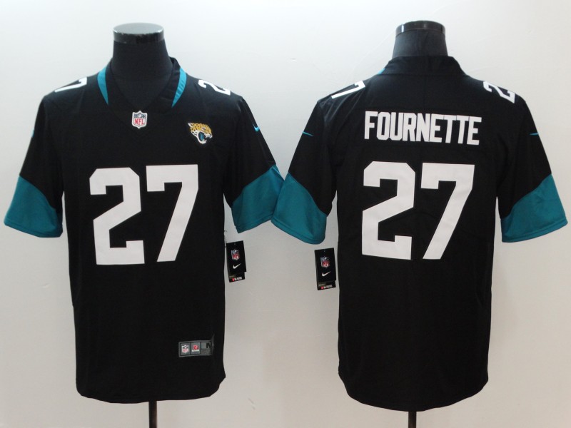 Nike Jacksonville Jaguars #27 Leonard Fournette Black New 2018 Vapor Untouchable Limited Jersey