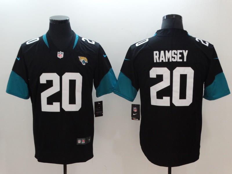 Nike Jacksonville Jaguars #20 Jalen Ramsey Black New 2018 Vapor Untouchable Limited Jersey