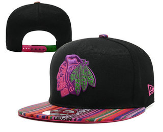 Chicago Blackhawks Snapback Ajustable Cap Hat YD 3