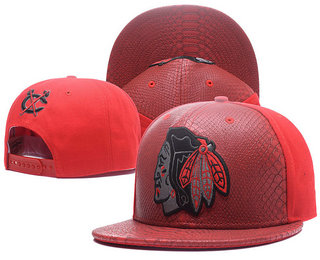 Chicago Blackhawks Snapback Ajustable Cap Hat GS 11