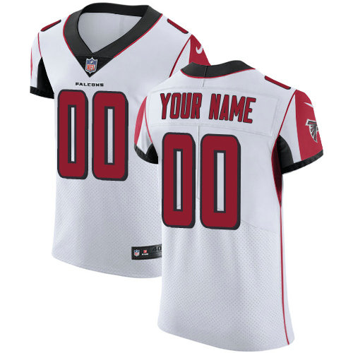 Men's Nike Atlanta Falcons Customized White Vapor Untouchable Custom Elite NFL Jersey