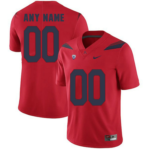 Arizona Wildcats Red Men's Customized College Football Jersey