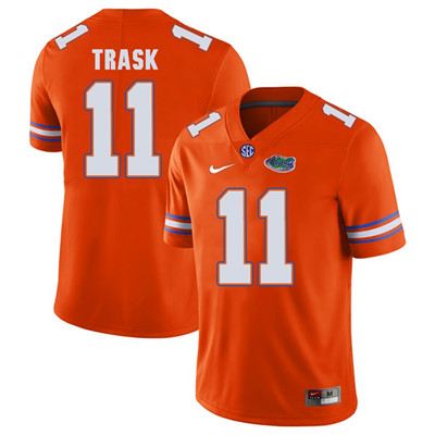 Florida Gators Orange #11 Kyle Trask Football Player Performance Jersey