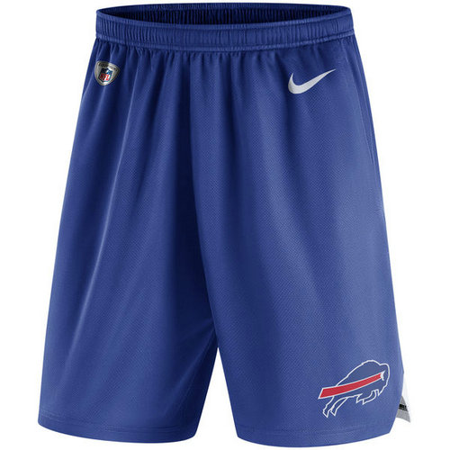 Men's Buffalo Bills Nike Royal Knit Performance Shorts