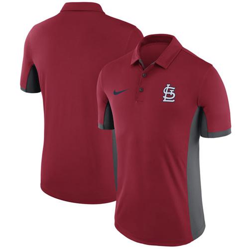 Men's St. Louis Cardinals Nike Red Franchise Polo