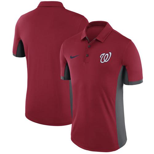 Men's Washington Nationals Nike Red Franchise Polo