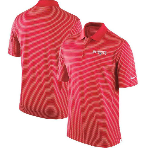 New England Patriots Team Stadium Performance Polo - Red