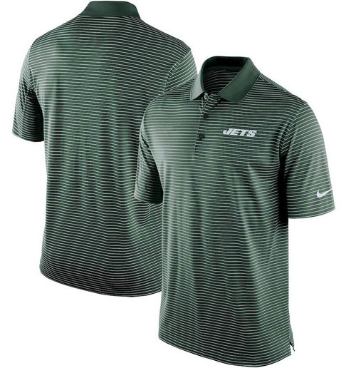 New York Jets Team Stadium Performance Polo - Green