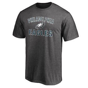 Men's Philadelphia Eagles NFL Pro Line Gray Victory Arch T-Shirt