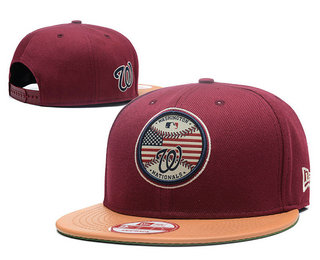 Washington Nationals Snapback Ajustable Cap Hat 6