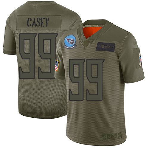 Nike Titans #99 Jurrell Casey Camo Men's Stitched NFL Limited 2019 Salute To Service Jersey