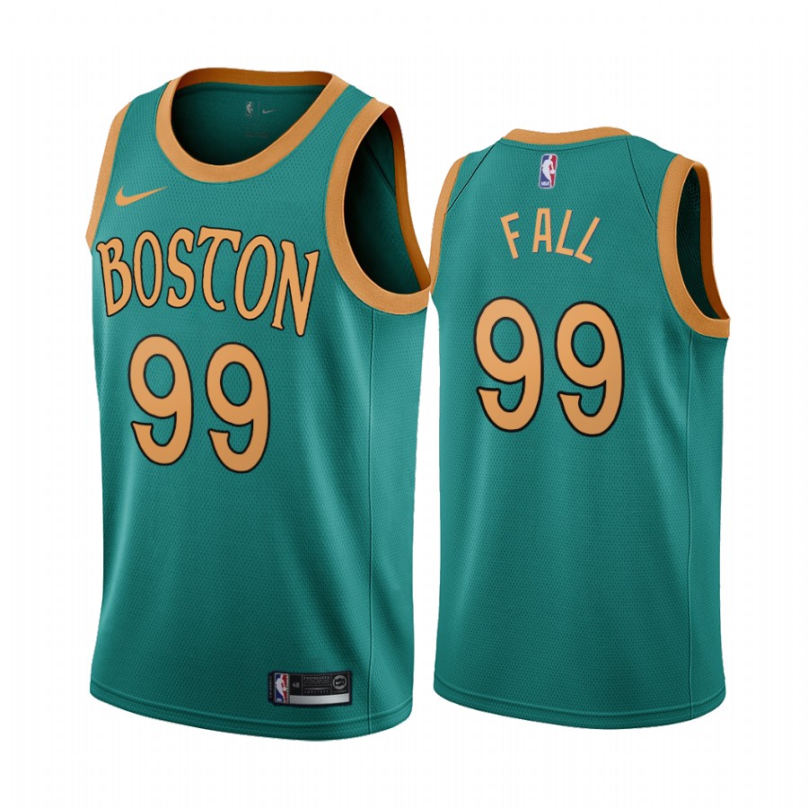 Nike Celtics #99 Tacko Fall Green 2019-20 City Edition NBA Jersey