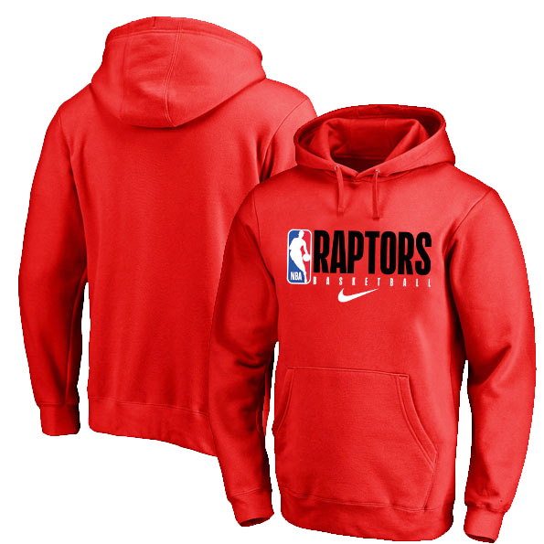 Toronto Raptors Nike Spotlight Practice Performance Pullover Hoodie Red