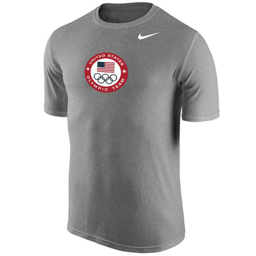 Team USA Nike Legend Performance T-Shirt Gray