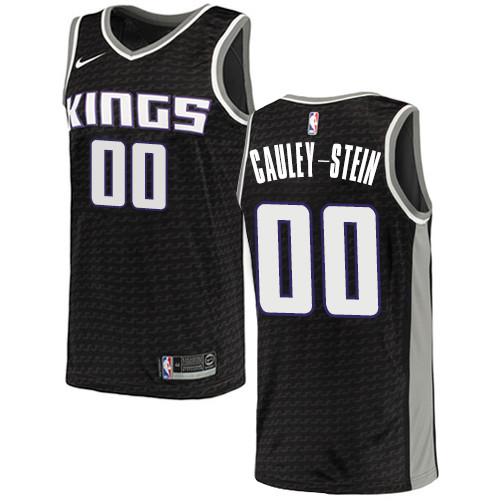 Women's Sacramento Kings #00 Willie Cauley-Stein Black Basketball Swingman Statement Edition Jersey