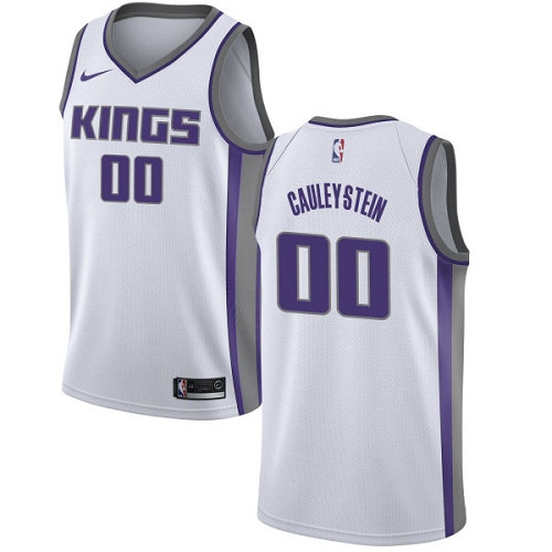 Women's Sacramento Kings #00 Willie Cauley-Stein White Basketball Swingman Association Edition Jersey