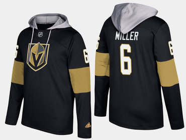 Adidas Vegas Golden Knights 6 Colin Miller Name And Number Black Hoodie