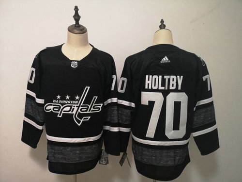 Adidas Capitals 70 Braden Holtby Black 2019 NHL All-Star Game Parley Authentic Player Jersey