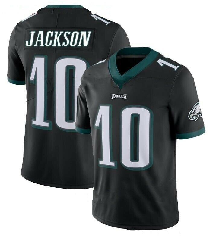 Nike Philadelphia Eagles 10 DeSean Jackson Black Vapor Untouchable Limited Jersey