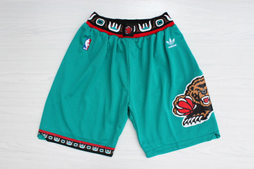 Men's Memphis Grizzlies Teal Hardwood Classics Shorts