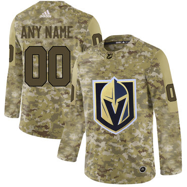 Vegas Golden Knights Camo Men's Customized Adidas Jersey