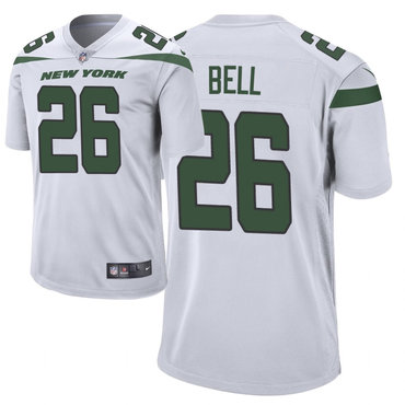 Size XXXXXXL Men's Nike New York Jets 26 Le'Veon Bell White New 2019 Vapor Untouchable Limited Jersey