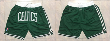 Celtics Green Just Don Mesh Shorts