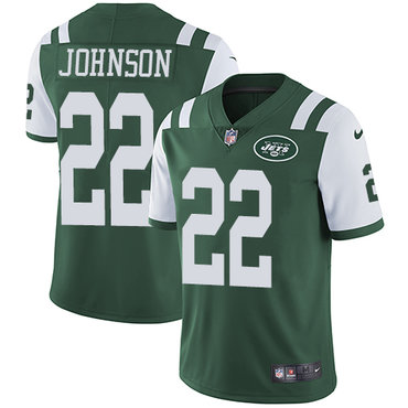 Jets #22 Trumaine Johnson Green Team Color Youth Stitched Football Vapor Untouchable Limited Jersey