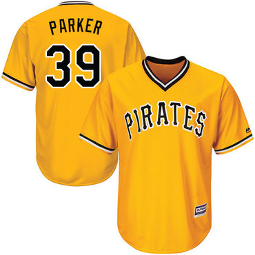 Pirates #39 Dave Parker Gold Cool Base Stitched Youth Baseball Jersey