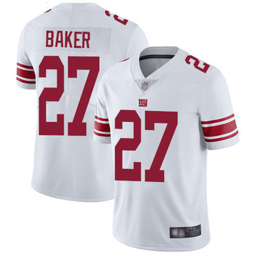 Giants #27 Deandre Baker White Youth Stitched Football Vapor Untouchable Limited Jersey