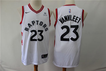 Raptors 23 Fred Vanvleet White Nike Swingman Jersey