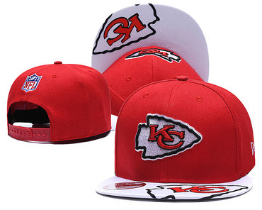 Chiefs Team Logo Red Adjustable Hat TX