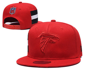 Falcons Team Logo Red Adjustable Hat LT