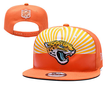 Jaguars Team Logo Orange 2019 Draft Adjustable Hat YD