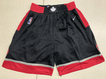 Raptors Black Nike Swingman Shorts