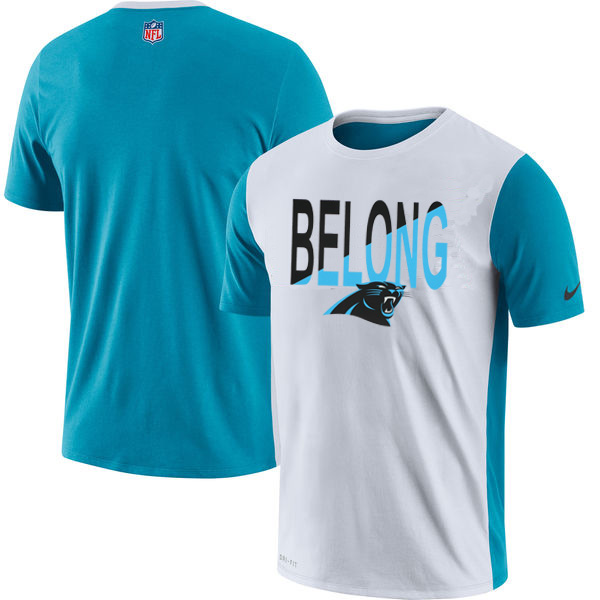 Carolina Panthers Nike Performance T Shirt White