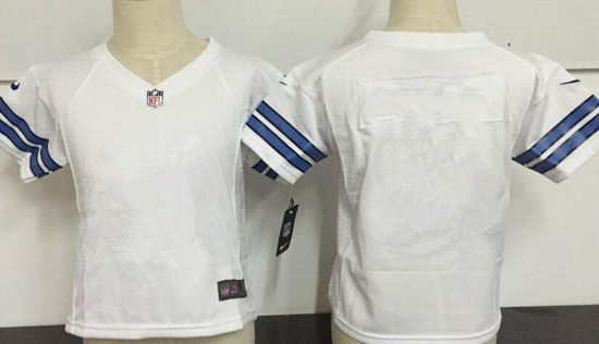 Nike Dallas Cowboys Blank White Toddlers Jersey