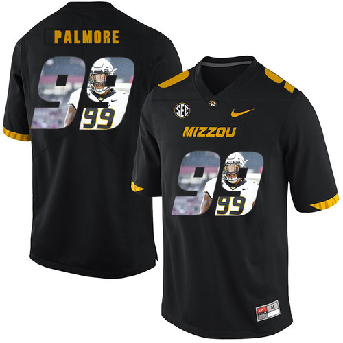 Missouri Tigers 99 Walter Palmore Black Nike Fashion College Football Jersey