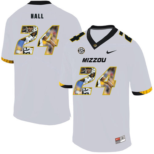 Missouri Tigers 24 Terez Hall White Nike Fashion College Football Jersey