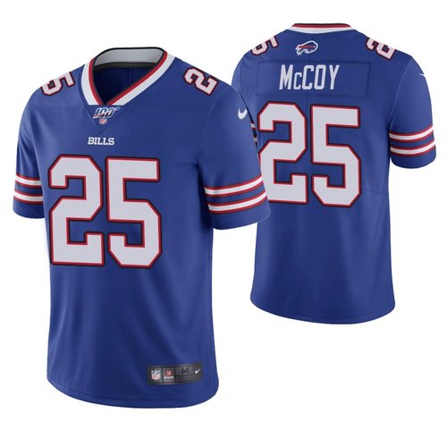 Nike Bills 25 LeSean McCoy Royal 100th Season Vapor Untouchable Limited Jersey