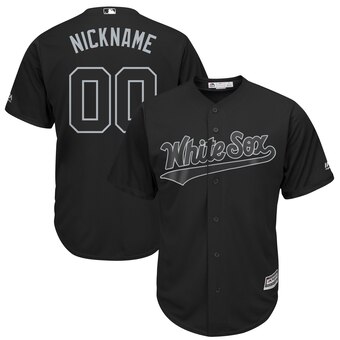 Chicago White Sox Majestic 2019 Players' Weekend Cool Base Roster Custom Black Jersey