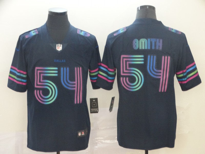 Nike Cowboys 54 Jaylon Smith Navy City Edition Vapor Untouchable Limited Jersey