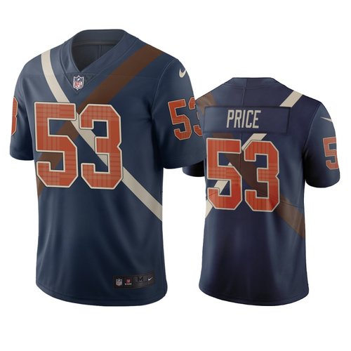 Cincinnati Bengals #53 Billy Price Navy Vapor Limited City Edition NFL Jersey