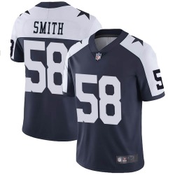 Youth Dallas Cowboys #58 Aldon Smith Limited Navy Alternate Vapor Untouchable Jersey