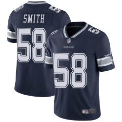 Men's Dallas Cowboys #58 Aldon Smith Limited Navy Team Color Vapor Untouchable Jersey