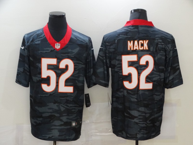 Men's Chicago Bears #52 Khalil Mack 2020 Camo Limited Stitched Nike NFL Jersey