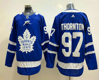 Men's Toronto Maple Leafs #97 Joe Thornton Royal Blue Adidas Stitched NHL Jersey