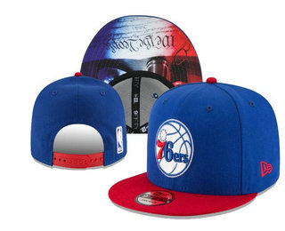 Philadelphia 76ers Snapback Ajustable Cap Hat YD 20-04-07-01