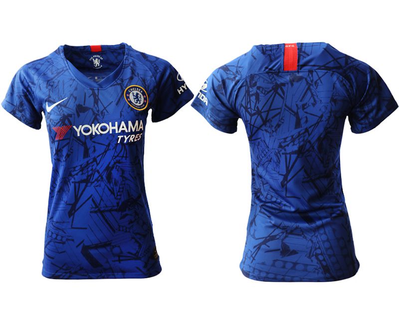 Women 2019-2020 club Chelsea home aaa version blue Soccer Jerseys