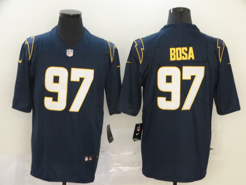 Men's Los Angeles Chargers #97 Joey Bosa Navy Blue 2020 NEW Vapor Untouchable Stitched NFL Nike Limited Jersey